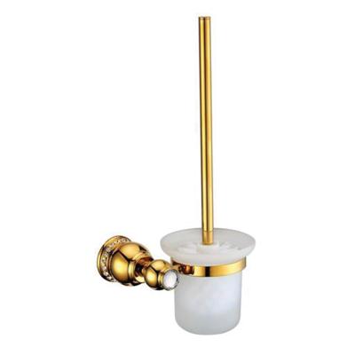 Crystal Place Golden Tuvalet Fırçalık