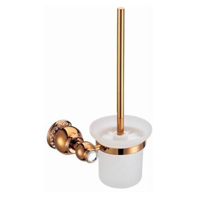 Crystal Place Golden Rose Tuvalet Fırçalık