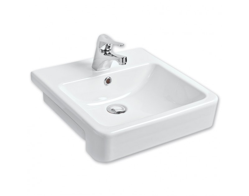 YARIM TEZGAH ÜSTÜ LAVABO (45X45)