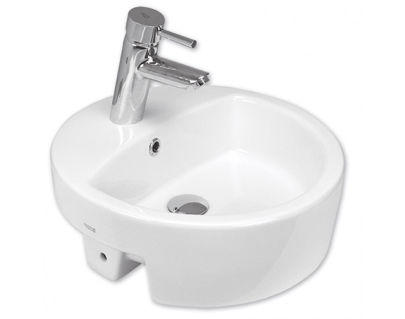 YARIM TEZGAH ÜSTÜ LAVABO (46X47)