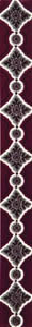 Harem Bordo Bordür 5x50