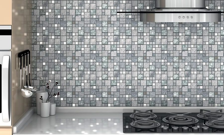 Glass & Stone & Inox Mix