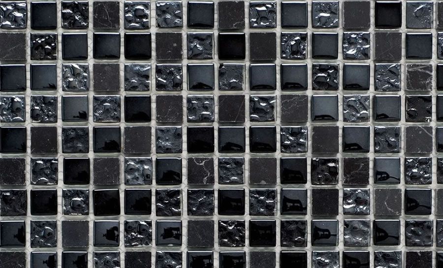 Glass & Stone & Platinium Mix